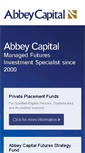 Mobile Screenshot of abbeycapital.com