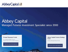 Tablet Screenshot of abbeycapital.com